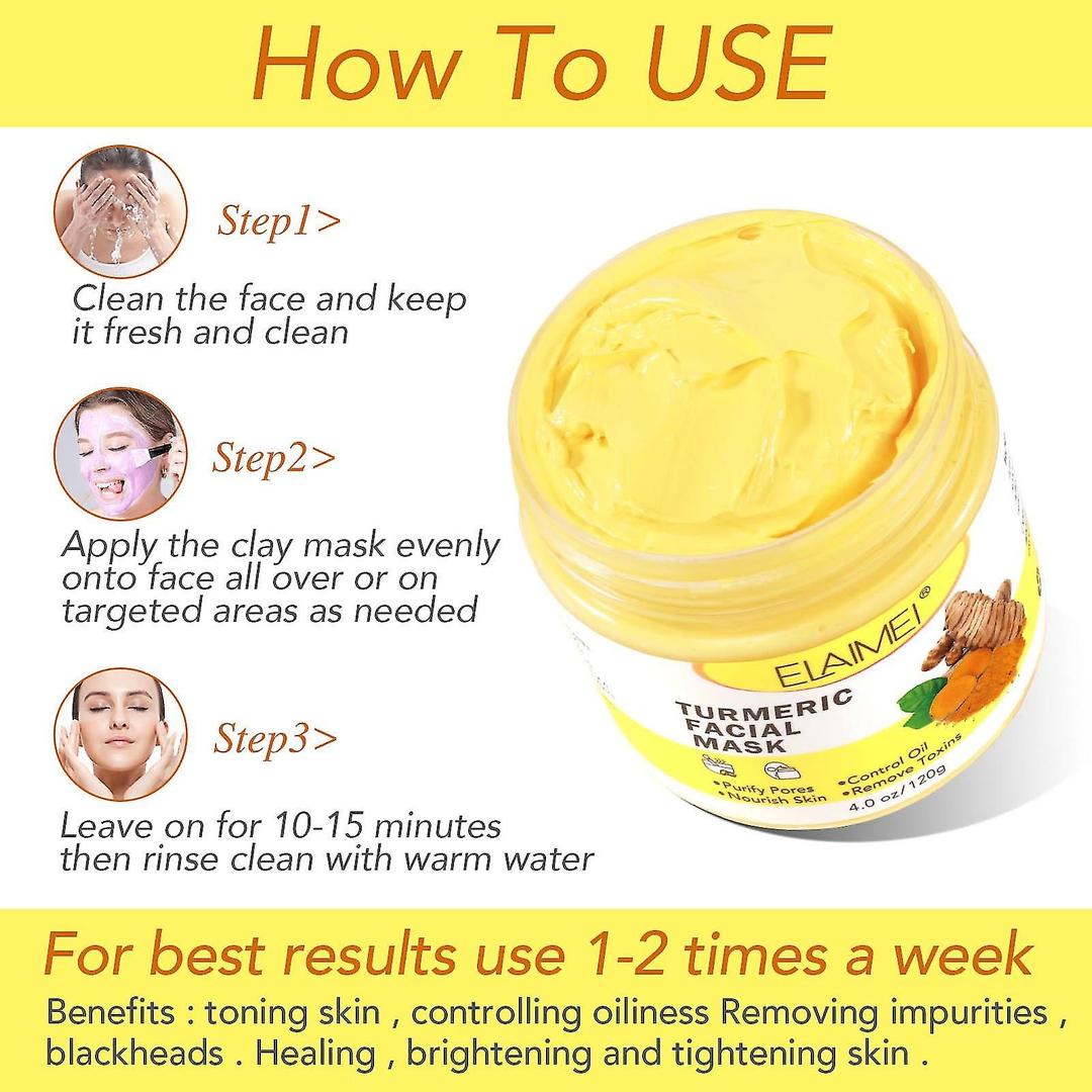 EMAMEI TURMERIC FACIAL MASK